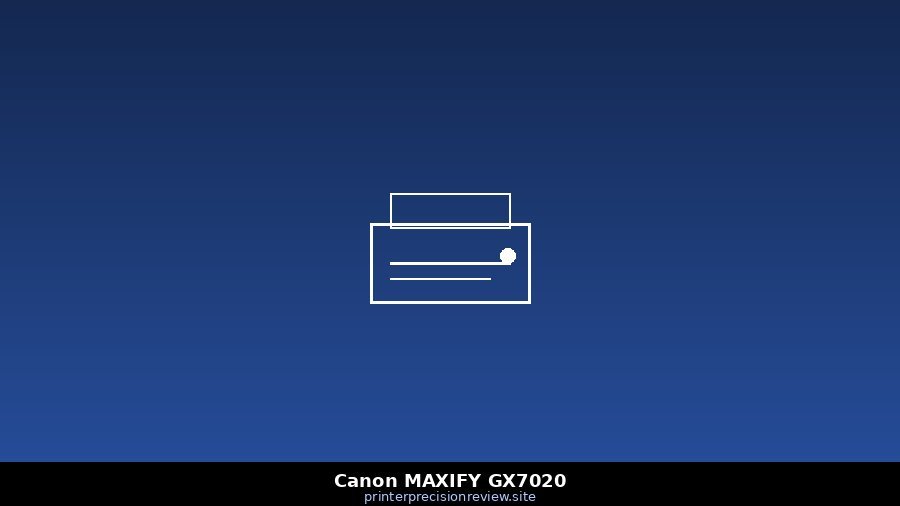Canon MAXIFY GX7020 Review